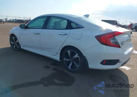 2017 Honda Civic Touring z USA, uszkodzony, nr VIN 19XFC1F92HE013834